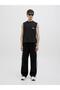 Men's Black Jcounion Print Tank Top Sn T-Shirt 12273446-Black - 5