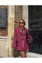 Premium Trend Buttoned Suede Blazer Jacket