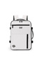 BACK PACK VIBE | Oxford Fabric Laptop Backpack - White