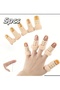 Anping 5 Pcs Adjustable Finger Splint Set – Breathable Pe Finger Supports |   Xs, S, M, L, XL |   For Daily Use and Sports - 3
