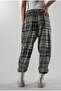 Women's Pleated Jacquard Shalwar Trousers - 3