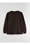 Lcwaikiki Classic Brown Large Size Crew Neck Printed Men's Sweatshirt - 6