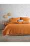 Premium 100% Cotton King Size Muslin Duvet Cover Set 220X240 cm