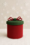 Christmas Jute Rope Decorative Gift Basket Set – Red Green Christmas Basket - 7