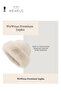 Cream Beige Furry Fur-Looking Winter Premium Women's Hat - 3