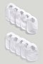 White Newborn Terry Bibs - 10 Pack