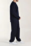 2-Piece Oversized Long Sleeve Comfortable Loose Seasonal Tracksuit Set - 3