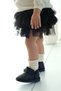Aurora Girls' and Baby's Glitter Black Boots - Orthopedic Non-Slip Sole Warm and Comfortable Winter Snow Boots - 5