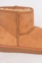 52127 Flat Sole Wool Inside Outer Stitching Visible Suede Tan Women's Winter Boots - 2