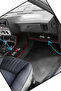 Tofaş Şahin Doğan Kartal Compatible Black Gear Shift Center Console Side Protection Carpet & Torpedo Lower Console Carpet