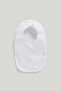 White Newborn Terry Bibs - 10 Pack - 2