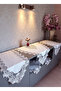 French Lace Violet Model Linen Gadenya Luxury 5-Piece Runner Living Room Coffee Table Cover