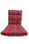 Paradiso HIGH BACK CHAIR | Adjustable 5-Angle Recliner Chair with Sponge Padding - Red
