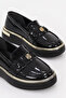 MDL 515 Buckle Detail Loafers - 3