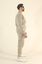 Men's Winter Tracksuit Set Sweatshirt Jogger - Stone Regular Soft Crew Neck - 6