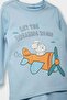 Baby Boy 4-Piece Pajama Set Vehicle Printed Long Sleeve Top Long Bottom (25 Au) - 4