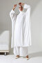 Bat Sleeve Aerobin Zühre Suit with Shawl Gift - 4