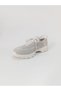 Women's Orthopedic Mesh Fabric Eva Sole Lace-Up Casual Walking Shoes with Heel Support - 2