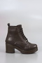 JVL 201 Lace-up Platform Heel Boots - 2