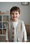 Boy's Thessaloniki Knitted Buttoned Sweater Vest Casual & Stylish Combination 5-8 Years Old - 5