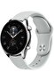 22mm Quick Release Soft Silicone Replacement Band – Durable Watch Strap for GREY