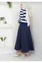 Women's Knitwear Cardigan and Scuba Skirt Set -0021 - 5
