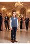 Boy's Thessaloniki Knitted Buttoned Sweater Vest Casual & Stylish Combination 5-8 Years Old