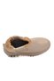 Beige Leather Fur Easy to Wear Non-Slip Women's Chelsea Boots 473093 Z - 4