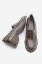 K1066 Women's Low Heel Crocodile Casual Loafer Shoes - 4
