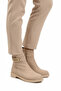 Beige Fur Inside Zippered Non-Slip Women's Boots 636182 Z