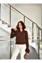 Soft Cardigan with Tassel Detail on the Sleeves - 2