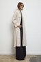 Moon Trench Coat Beige - 2