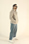 Men's Winter Fleece-Lined Soft Textured Sweatshirt - Regular Kangaroo Pocket Hoodie - 6