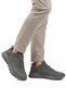 Smoked Lace-Up Men's Walking and Sports Shoes Rainy m