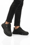 Black Genuine Leather Men's Casual Shoes 24K500-1 m