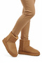 Mink Suede Fur Lined Cold Resistant Non-Slip Women's Boots 696081 Z