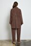 Lilora Velvet Suit Brown - 5