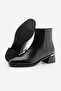 K9711 Women's Metal Heel Thick Heeled Boots - 5