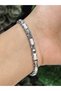 Original Stainless Steel & Ceramic Bracelet |   Romantic Women/Girl Bracelet with Cz Crystal Detail - 5