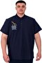 Mode XL Large Size Men's T-Shirt Polo Sail U25301 Indigo