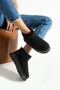 Women's Fur-Lined Suede Winter Thick-Sole Ankle Short Mini Boots