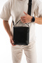 Genuine Leather Adjustable Crossbody Vertical Shoulder Bag (Handbag Shoulder Bag and Crossbody Bag) - 2