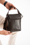 Genuine Leather Adjustable Crossbody Vertical Shoulder Bag (Handbag Shoulder Bag and Crossbody Bag) - 4