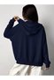 Women's Zippered Hooded Sweatshirt - 2