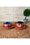 Handmade Coffee Cup Set with Emoji Expressions (Heart Model) - 4