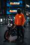 Ktm Spirit Orange Reflective Premium Hoodie