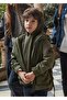 Boy's Fleece Lined Raincoat Coat_Mnvs4429