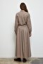 Gathered Skirt Mink - 3