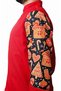 Chef Jacket Patterned Unisex Snap Fastener Long Sleeve Chef Cook Kitchen Jacket Cookie Patterned - 2