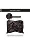 Defender 24" ABS Hard Luggage - Black + 1-Year - 5